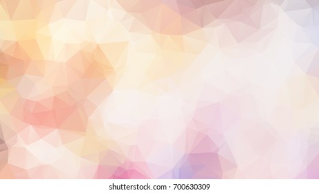 Colorful abstract geometric background with triangular polygons, vector illustration

