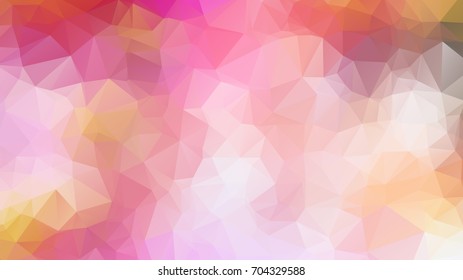 Colorful abstract geometric background with triangular polygons, vector illustration