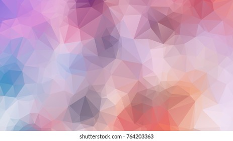 Colorful abstract geometric background with triangular polygons, vector illustration