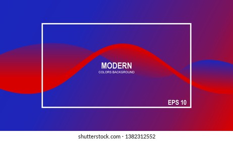 Colorful abstract geometric background.Fluid shapes composition.vector design