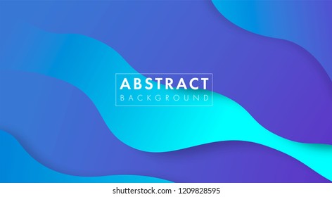 Colorful abstract geometric background.Trend gradient. Fluid shapes composition. Eps10