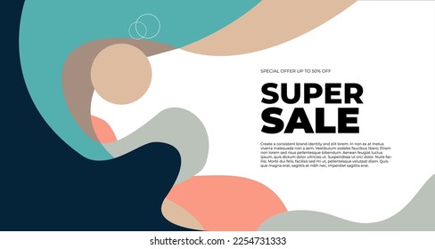 Colorful abstract geometric banner template for marketing promotion material. Cash back, gift card, giveaway and member card bonus design template.


