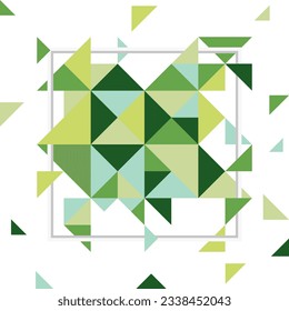 bunter abstrakter, geometrischer, leerer Hintergrund