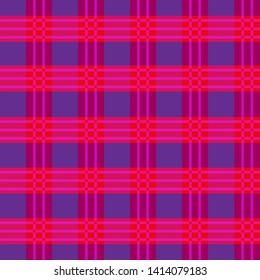 Colorful abstract geometric checkered pattern for fabric/textile