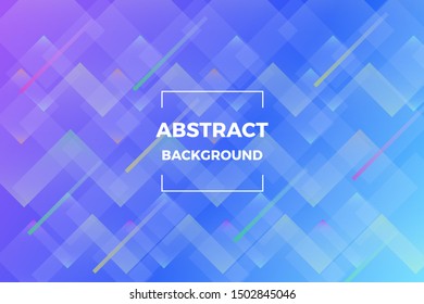 Colorful Abstract Geometric Chevron Background