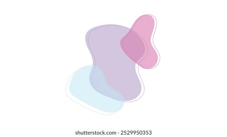 colorful abstract geometric fluid background vector design