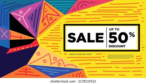 Colorful abstract geometric and fluid banner template for marketing promotion material. Giveaway, cash back, gift card, and member card bonus design template.
