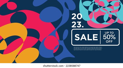 Colorful abstract geometric and fluid banner template for marketing promotion materials. Giveaway, cash back, gift card and member card bonus design template.