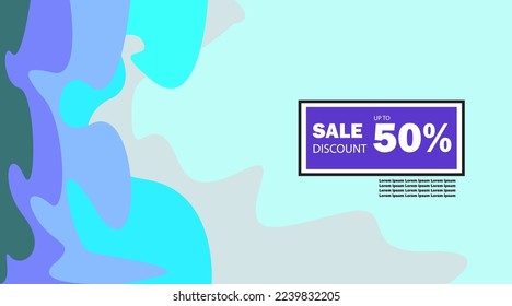 Colorful abstract geometric and fluid banner template for marketing promotion material. cash back, gift card, giveaway, and member card bonus design template. summer and winter theme.