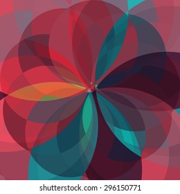 Colorful abstract geometric pattern.