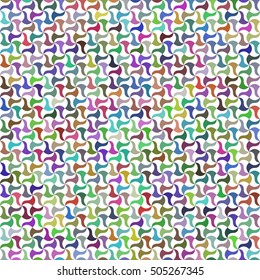Colorful abstract geometric pattern background design - vector illustration