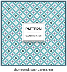 Colorful Abstract Geometric Pattern Design