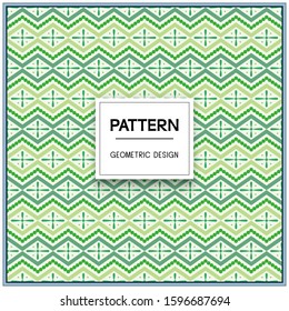 Colorful Abstract Geometric Pattern Design