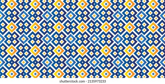 Colorful abstract geometric pattern design