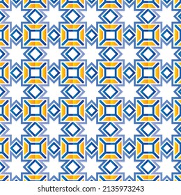 Colorful abstract geometric pattern design