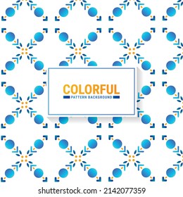 Colorful abstract geometric pattern design