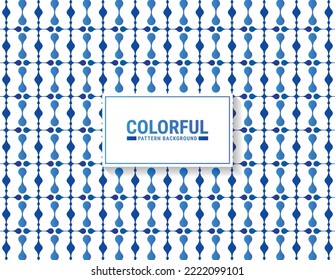 Colorful abstract geometric pattern design	