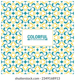 Colorful abstract geometric pattern design
