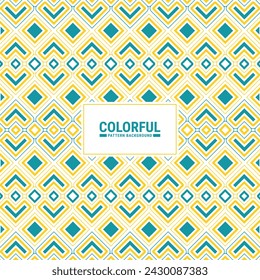 Colorful abstract geometric pattern design