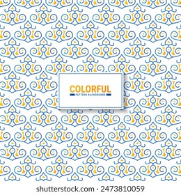 Colorful abstract geometric pattern design