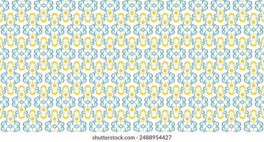 Colorful abstract geometric pattern design
