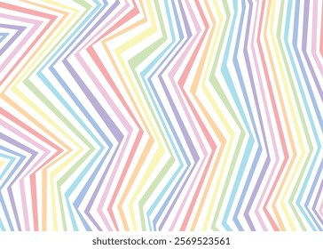 Colorful Abstract geometric pattern line. For web and digital media.