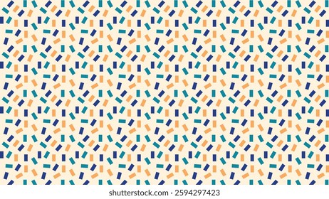 Colorful Abstract Geometric Pattern With Repeating Shapes in Modern Design. abstract background. polkadot geometric.