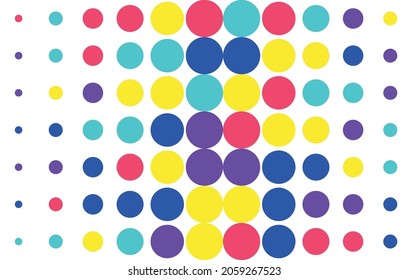 Colorful abstract geometric pattern, seamless bauhaus style design, graphic modern pattern, repeating geometric pattern, modern style vector illustration