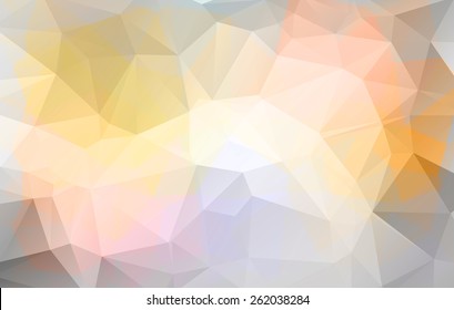colorful abstract geometric rumpled triangular low poly style.vector illustrator graphic design background template.