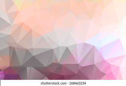 colorful abstract geometric rumpled triangular low poly style.vector illustration graphic design background template.