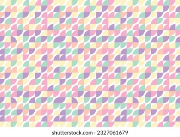 colorful abstract geometric seamless pattern background