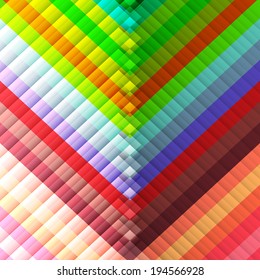 Colorful abstract geometric shadow lines vector background. Vector illustration, EPS10