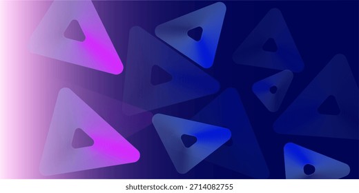 Farbige abstrakte geometrische Form Hintergrund Vektor. Lila Polygonal geometrisches Design Hintergrund Vektor