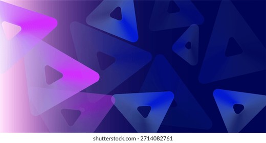 Colorido Vector de fondo de forma geométrica Abstractas. Vector de fondo de diseño geométrico poligonal morado