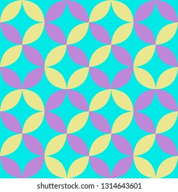 Colorful abstract geometric shape pattern vector