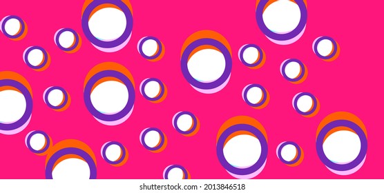 Colorful abstract geometric  shapes background design. Banner template
