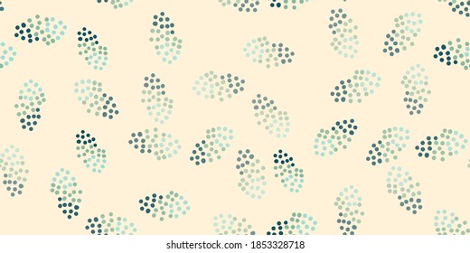 Colorful abstract geometric, simple shape hand-drawn pattern