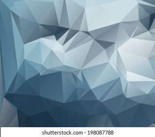 Colorful abstract geometric texture. Background with triangular polygons, low poly style 