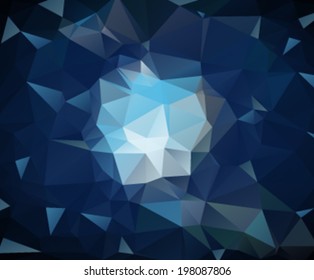 Colorful abstract geometric texture. Background with triangular polygons, low poly style 