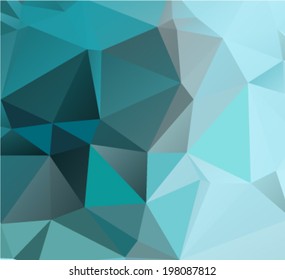 Colorful abstract geometric texture. Background with triangular polygons, low poly style 