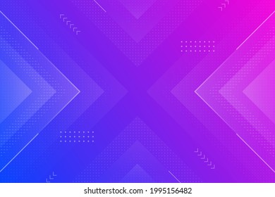 fondo de gradiente de tendencia geométrica abstracta colorida.