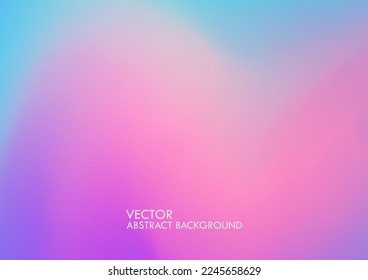 Colorful abstract geometric trendy gradient vector background.