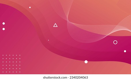 bunter abstrakter, geometrischer Farbverlauf-Hintergrund.  Sehr nützlich für die Landung Seite, Website, Banner, Poster, Veranstaltung, etc.