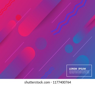 colorful abstract geometric vector background