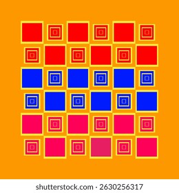 Colorful abstract geometric vector background featuring dynamic shapes, clean lines, and a modern layout, ideal for branding, presentation, or digital design projects.
