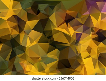 Colorful abstract geometric vector background with triangular polygons
