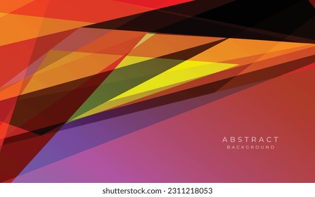 Colorful abstract geometric wallpaper background.