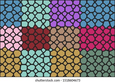 Colorful abstract geometrical vector background design.