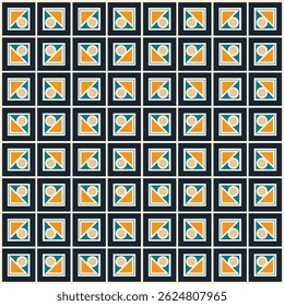 colorful abstract geometry line pattern