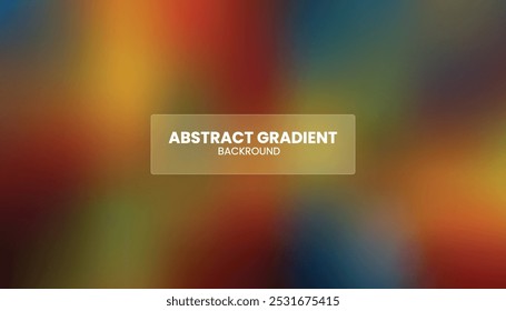 Colorful abstract gradient background with blurred warm and cool tones
